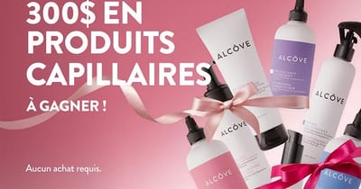 Concours Gagnez un panier cadeau Alcôve!