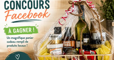 Concours Gagnez un panier-cadeau d'une valeur de 150$!