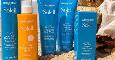Concours Gagnez un panier cadeau pour les cheveux de la gamme soleil de la @biosthetique et un beau sac de plage!