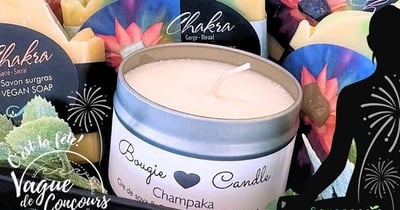Concours Gagnez un panier comprenant 7 savons et une bougie!