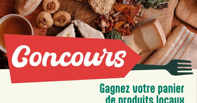 Concours Gagnez un panier de produits locaux!