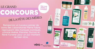 Concours Gagnez un panier de soins des Laboratoire Pierre Fabre!