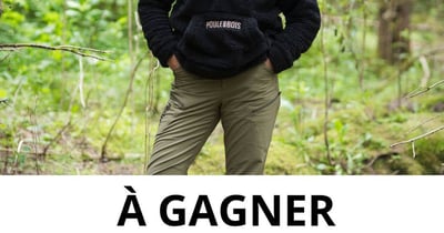 Concours Gagnez un pantalon Prospection Olive, un sherpa noir et un foulard bandit olive!