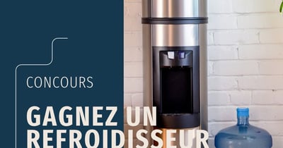 Concours Gagnez un refroidisseur d’eau Amaro!