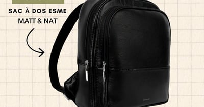 Concours Gagnez un sac à dos Esme noir de Matt & Nat!