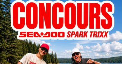 Concours Gagnez un Sea-Doo Spark Trixx!