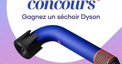 Concours Gagnez un séchoir Dyson Supersonic R!