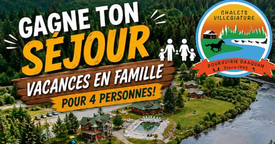 Concours Gagnez un séjour à la Pourvoirie Daaquam pour toute la famille!