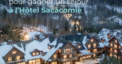 Concours Gagnez un séjour à Sacacomie spa hôtel!