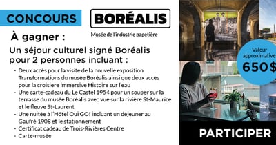 Concours Gagnez un séjour culturel signé Boréalis pour 2 personnes!