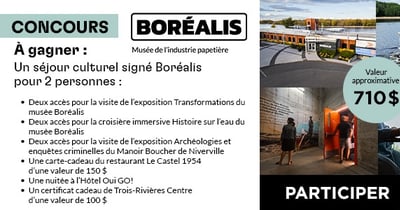 Concours Gagnez un séjour culturel signé Boréalis pour 2 personnes !