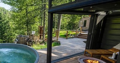 Concours Gagnez un séjour de deux nuits pour deux personnes dans un mini chalets écoresponsables!