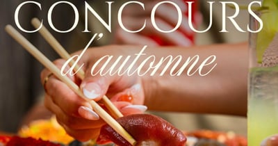 Concours Gagnez un souper pour deux en salle à manger au Kimono Sushi Bar!