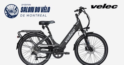 Concours Gagnez un vélo Velec R48, couleur titane d'une valeur de 3 299$!