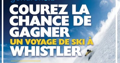 Concours Gagnez un voyage de ski à Whistler pour deux personnes!