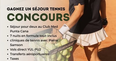 Concours Gagnez un voyage pour deux au club Med Punta Cana!