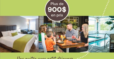 Concours Gagnez un week-end familial au Lac-Saint-Jean pour 2 adultes et 2 enfants!