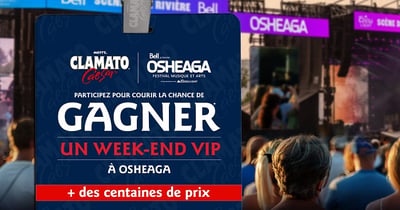 Concours Gagnez un week-end VIP à Osheaga!