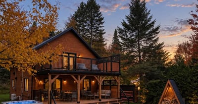 Concours Gagnez un weekend pour quatre personnes au Chalet Monsieur le Buck!
