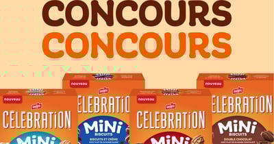 Concours Gagnez une boîte cadeau gourmande contenant nos 4 saveurs de Mini biscuits + une carte cadeau de 100$ Concours Gagnez une boîte cadeau gourmande contenant nos 4 saveurs de Mini biscuits + une carte cadeau de 100$