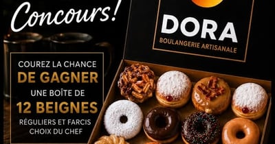 Concours Gagnez une boîte de 12 beignes!