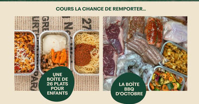 Concours Gagnez deux boîtes pour simplifier vos repas!