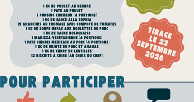 Concours Gagnez une boîte repas de la rentrée!