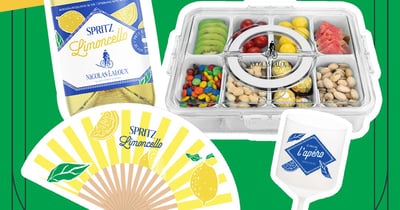 Concours Gagnez une bouteille Spritz Limoncello Nicolas Laloux,des verres, une boîte apéro et un éventail!