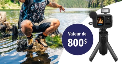 Concours Gagnez une caméra GoPro HERO13 Black - Creator Edition!