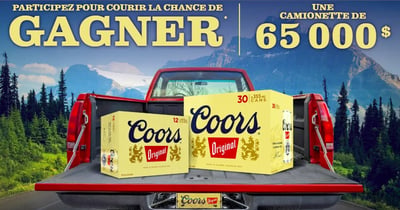 Concours Gagnez une camionnette d'une valeur de 65 000$!