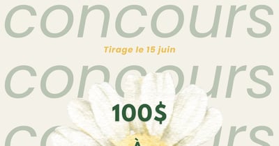 Concours Gagnez une carte-cadeau A Fleur De Vie de 100$!