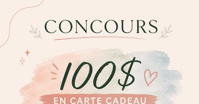 Concours Gagnez une carte-cadeau Amazon de 100$!