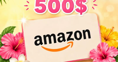 Concours Gagnez une carte-cadeau Amazon de 500$!