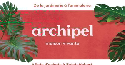 Concours Rythme 105,7 (Montréal) Gagnez une carte-cadeau Archipel de 100$!