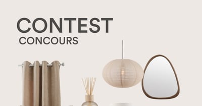 Concours Gagnez une carte-cadeau Bouclair de 200$!