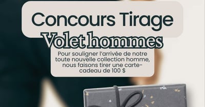 Concours Gagnez une carte-cadeau Boutique Elena de 100$!