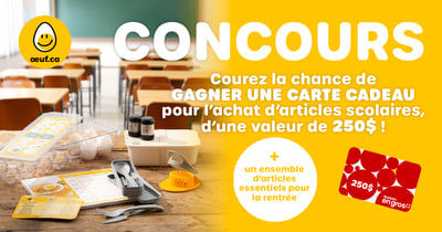 Concours Gagnez une carte-cadeau Bureau en Gros de 250$!