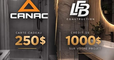 Concours Gagnez une carte cadeau Canac de 250$!