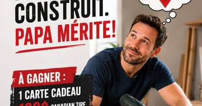 Concours Gagnez une carte-cadeau Canadian Tire de 100$!