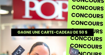 Concours Gagnez une carte-cadeau Chaussures POP Rimouski de 50$!
