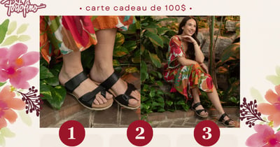 Concours Gagnez une carte-cadeau Chaussures portofino de 100$!