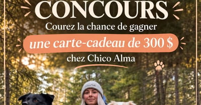 Concours Gagnez une carte-cadeau Chico Alma de 300$!