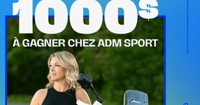 Concours Gagnez une carte-cadeau de 100$ ADM sport!