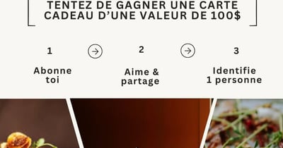 Concours Gagnez une carte-cadeau de 100$ au restaurant Lola 45!