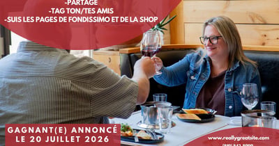 Concours Gagnez une carte-cadeau de 100$ chez  La Shop et Fondissimo!