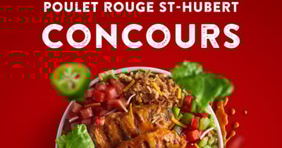 Concours Gagnez une carte-cadeau de 100$ Poulet Rouge!