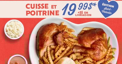 Concours Gagnez une carte cadeau de 100$ Rôtisseries Fusée!