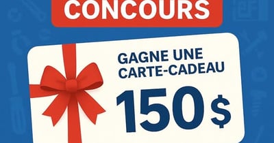 Concours Gagnez une carte-cadeau de 150 $, à dépenser où vous voulez! Concours Gagnez une carte-cadeau de 150 $, à dépenser où vous voulez!