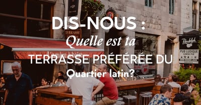 Concours Gagnez une carte-cadeau de 150$ pour une terrasse du Quartier Latin!