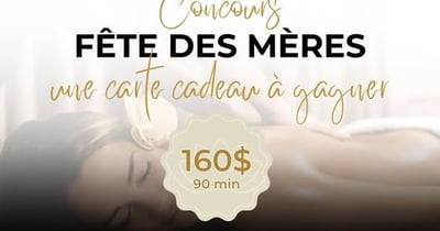 Concours Gagnez une carte-cadeau de 160$ chez Lomi massothérapie - Vanessa Medeiros!